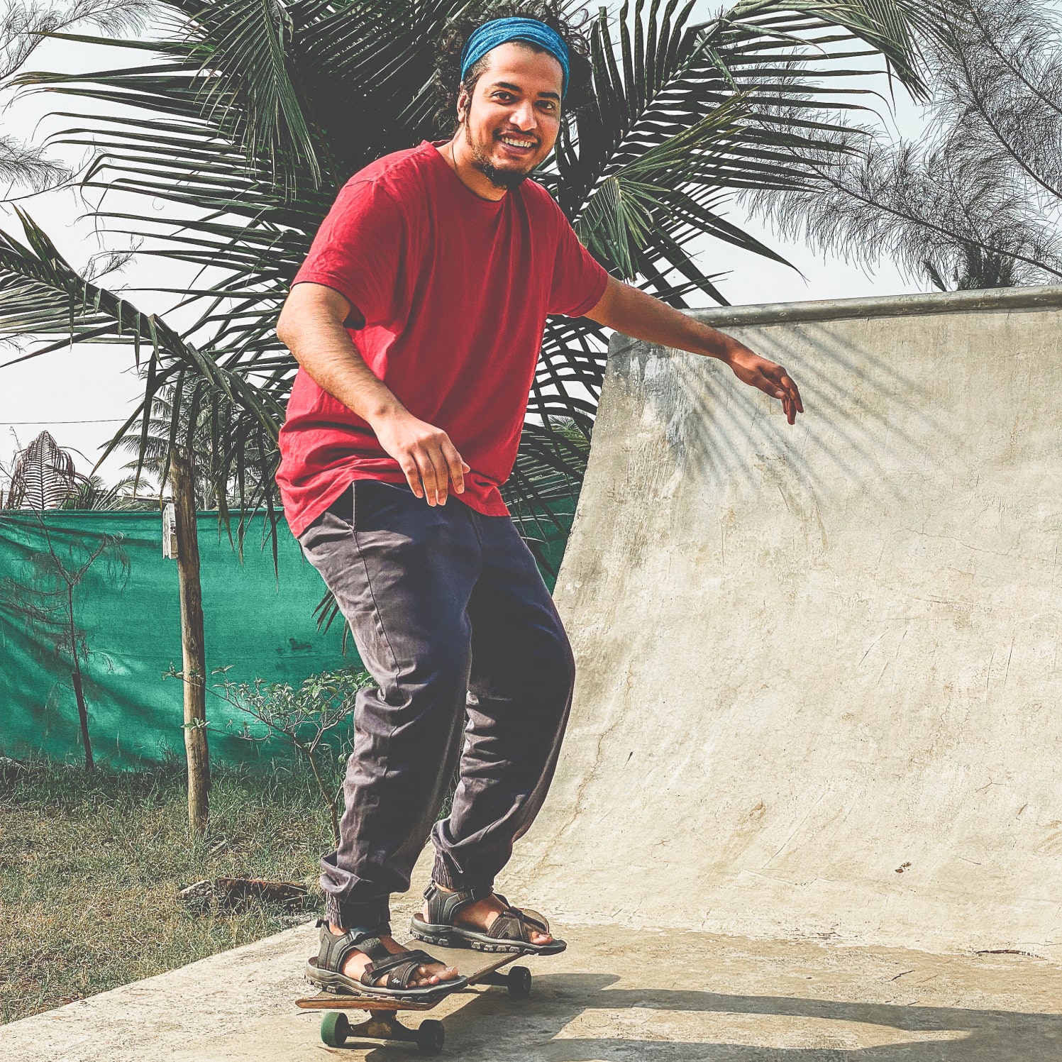 a guy skateboarding at mumbaisurfclub